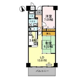 ラ・メゾンMSⅡの物件間取画像